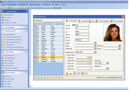 Personel Takip Programı